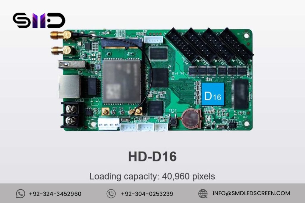 Small & Medium LED Screen Control Card HD-D16