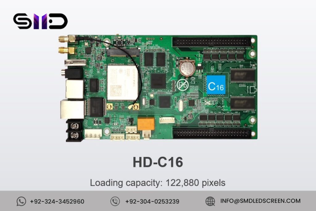 Small & Medium LED Screen Control Card HD-C16