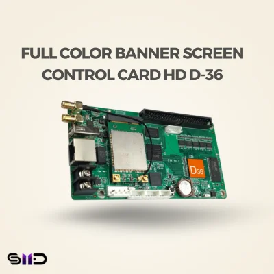 Full Color Banner Screen Control Card HD D-36