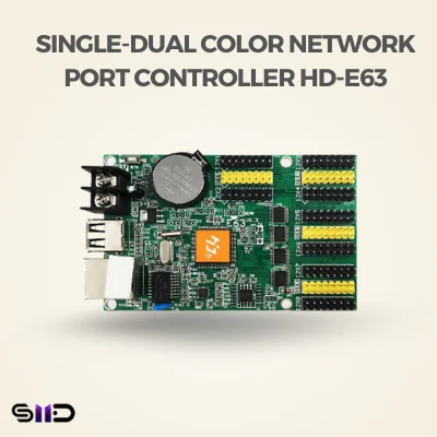 Single dual Color Network Port Controller HD E63